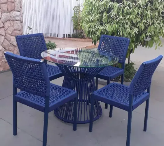MESA REDONDA PARA JARDIM