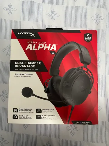 Headset HyperX Cloud Alpha S