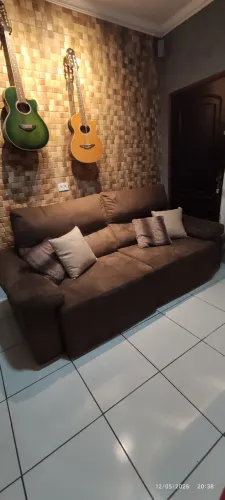 Sofá Marrom Retrátil - Barato pra sair logo!