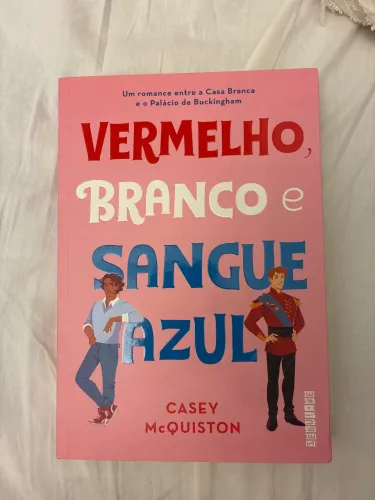 Vermelho, Branco e sangue azul - Livro