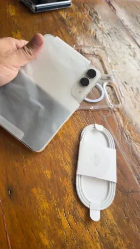 Iphone DUO 512gb branco Novo com capa e pelicula
