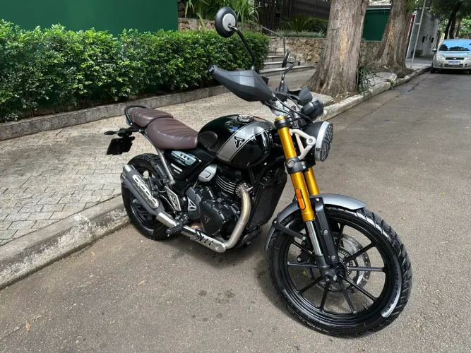 Triumph Scrambler 400x - único dono