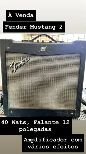 Amplificador Guitarra Fender Mustang 2