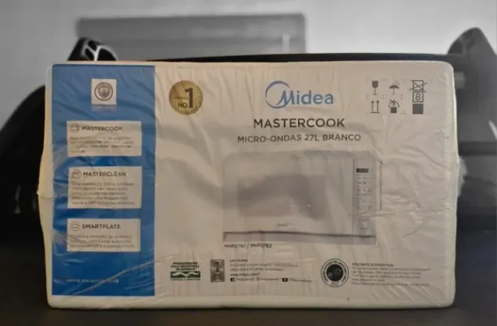 Micro-Ondas 27 Litros Midea MasterCook Branco 110v