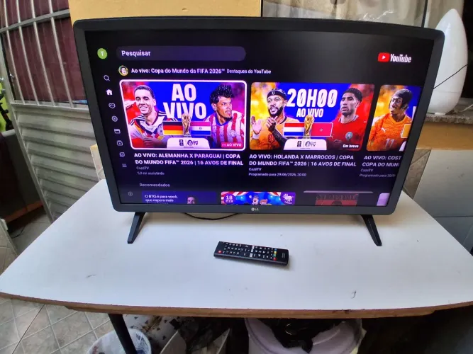 Vendo tv lg 32 polegadas smart funcionando perfeitamente 