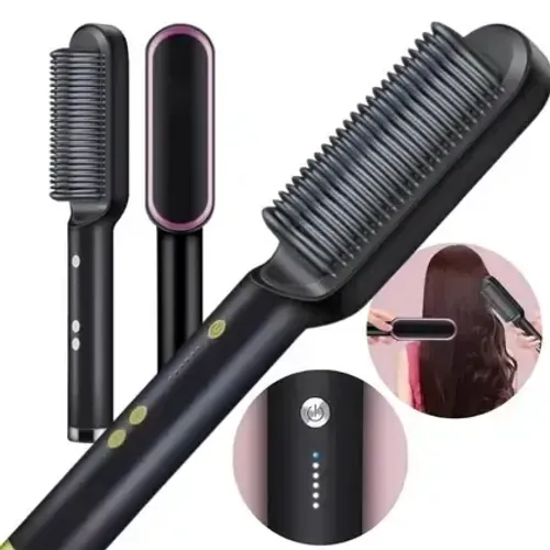 Escova alisadora 3 em 1 (NOVO NA CAIXA) PAGUE SOMENTE NA ENTREGA