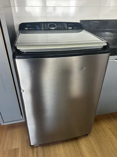 Máquina de lavar Panasonic 16kg inox 