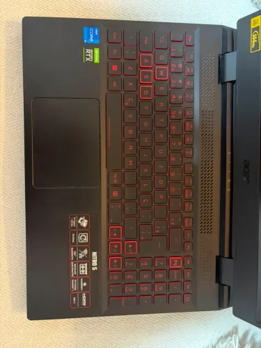 Notebook Gamer Acer Nitro 5 i5 12ª RTX 3050 16GB RAM SSD 512GB