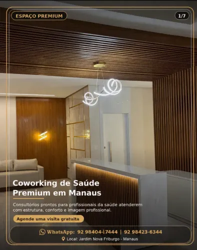 Consultórios premium Coworking 