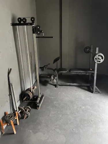 VENDE-SE KIT COMPLETO DE MUSCULAÇÃO! ?