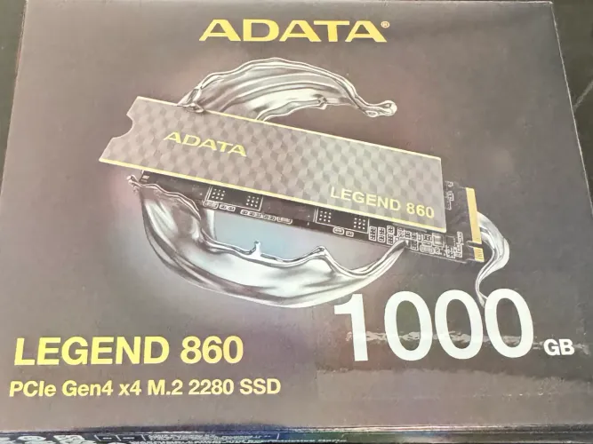 Ssd Adata Legend 860 1tb M.2 Nvme - Sleg-860-1000gcs Preto