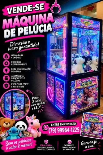 Máquina de pelúcia
