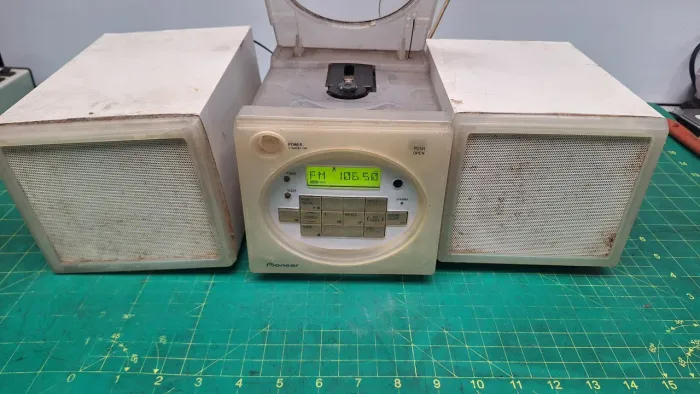 Rádio Pioneer compacto modelo cx-hx5000 *restauro*
