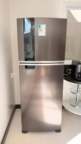 Geladeira inox