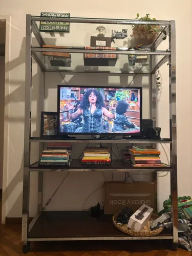Estante grande para TV