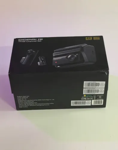 Câmera Veicular DDPAI Z90 3 Canais 4G