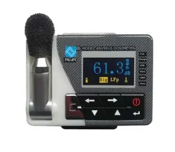 Dosímetro de ruído kit completo com calibrador 