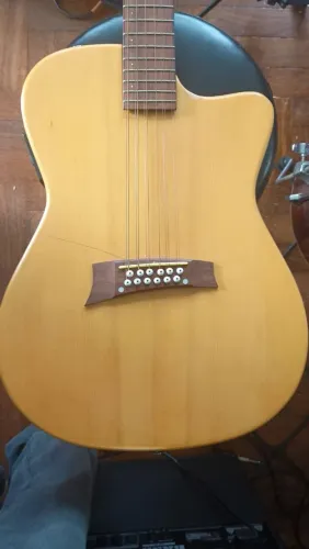 Violão Viola 12 Cordas FOX Fishman retirada em BH 