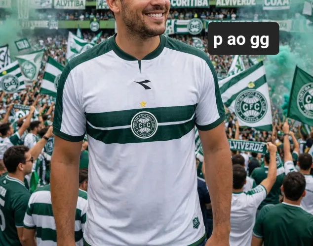 Camiseta futebol coritiba 2026
