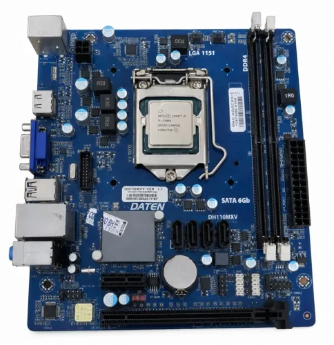 Kit placa mãe H110M + i5 7600K 