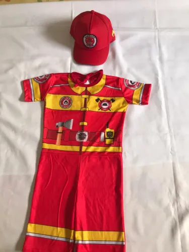 Fantasia Bombeiro/ infantil / 5 anos