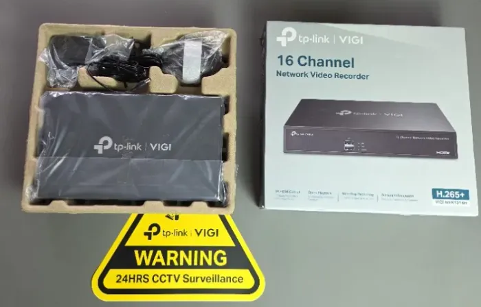Kit TP-Link VIGI - duas câmeras wi-fi (C340-W e C540W) mais um NVR 1016H 