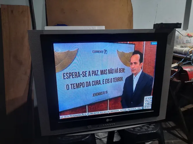 Tv de tubo LG 30 polegadas +conversor