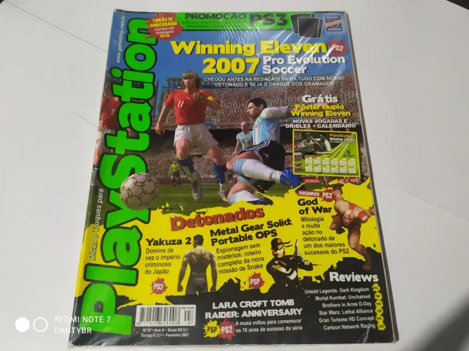 Revista PlayStation Detonado MGSOps psp