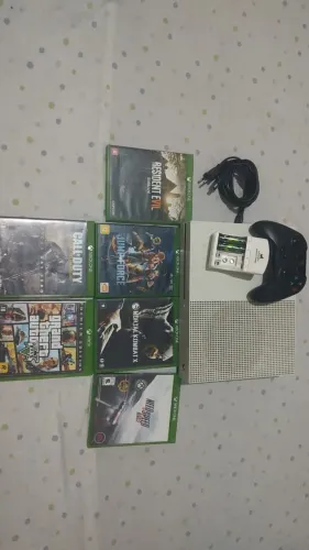  xbox one s de 500gb+jogos