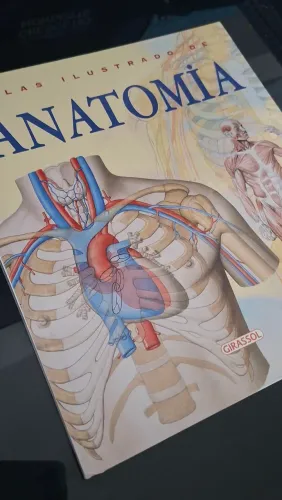 Atlas ilustrado de anatomia MEDICINA - editora girassol