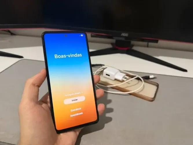 Samsung A53 5G 128GB 8GB Preto Funcionando Perfeitamente!