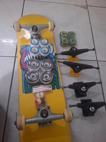 Skate completo e Peças (Leia a Descrição)