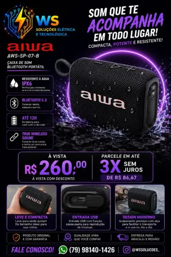 Caixa AIWA AWSSP07B
