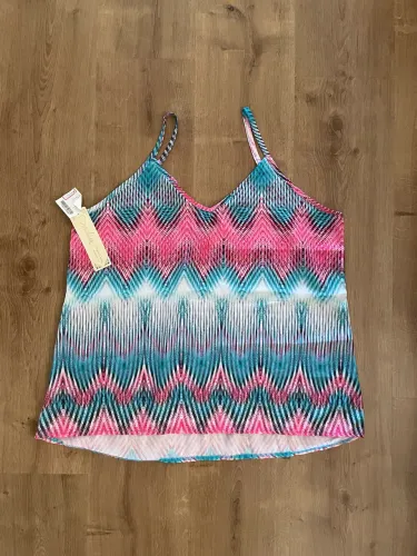 Blusa alcinhas tam GG colorida NOVA 