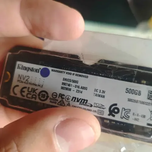 SSD nvme 500gb Kingston