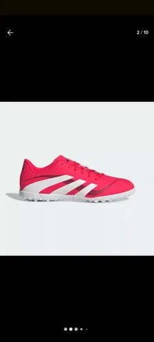 Chuteira Predator 25 Essentials Society Vermelho adidas