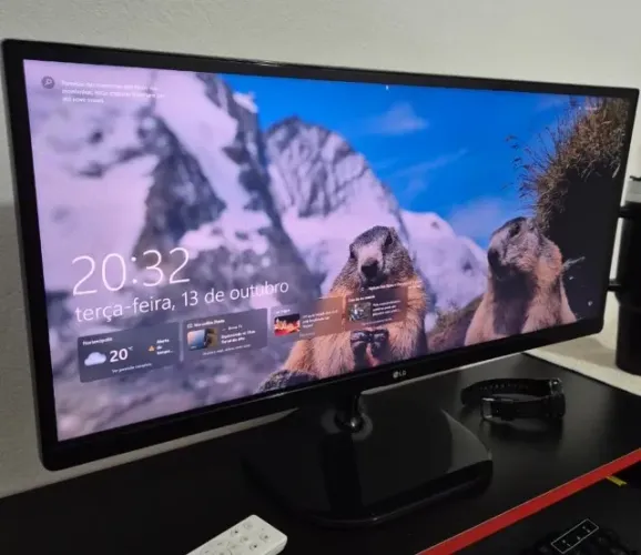 monitor ultrawide lg 25" full hd ips
