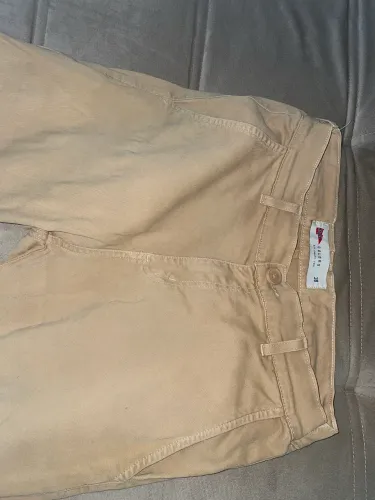 Calça sarja beje Nº38