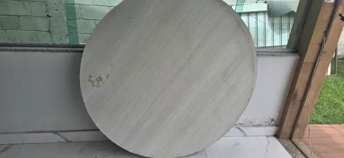 Pés de mesa para festas, redonda 1.20 diâmetro, mais mdf