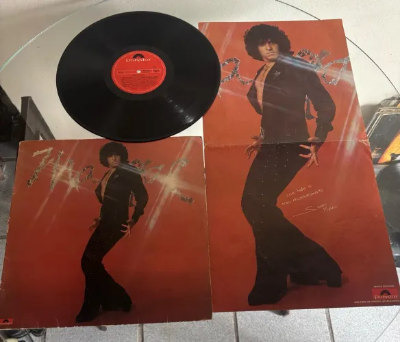 Disco de Vinil LP Sidney Magal Polydor com Pôster Original- Raro