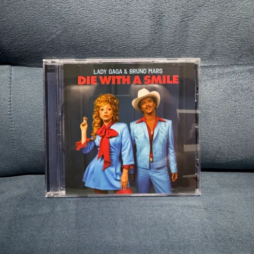 CD Single Bruno Mars & Lady Gaga Die with a smile 