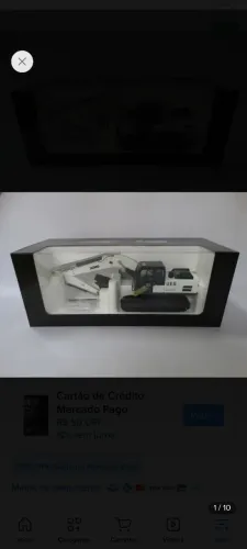 Miniatura Escavadeira XCMG
