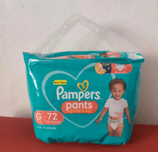 Fralda Pampers Shortinho G 72 unidades
