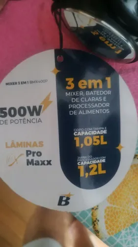 Mixer Britânia Bmx400p