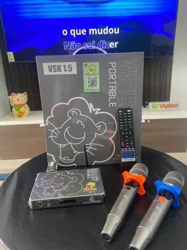KARAOKÊ LANÇAMENTO VSK 1.5 COM 11.999 MÚSICAS 