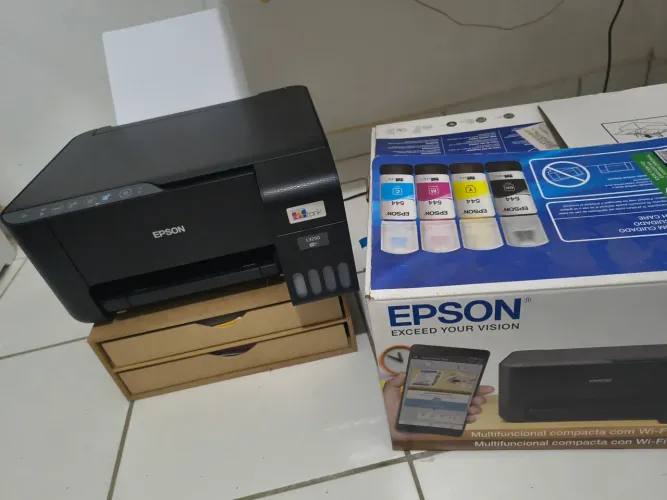 Impressora Epson l3250 seminova (caixa e nota fiscal) !