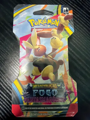 Pokémon TCG 12 boosters de Fogo Fantasmagórico