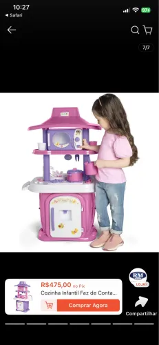Fogão de brinquedo