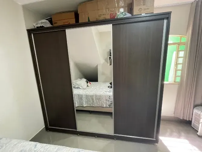 Guarda-roupas Casal 3 portas Atlântida