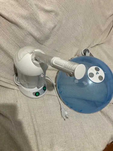 Vaporizador Facial com Ozônio + Máscara Térmica - Excelente Estado